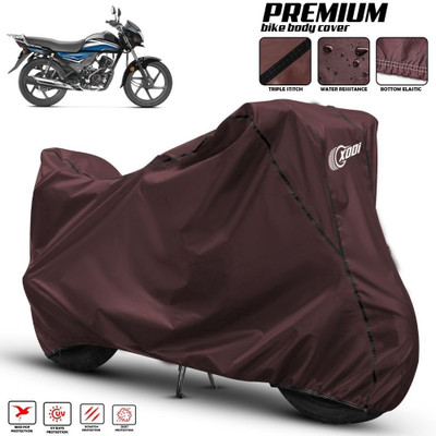 xodi Waterproof Two Wheeler Cover for Honda(Dream, Maroon, Black)