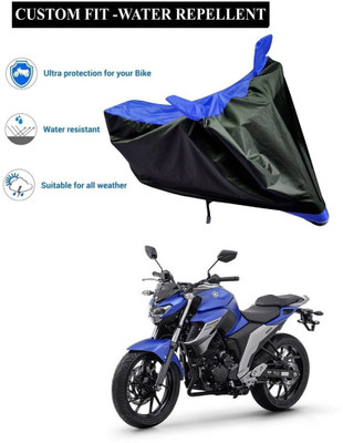 GOSHIV-car and bike accessories Waterproof Two Wheeler Cover for Yamaha(Fazer, Blue)
