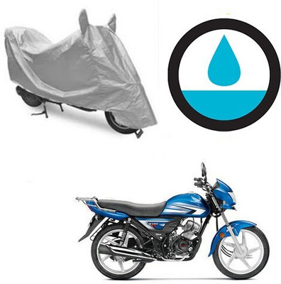 DeepShakshi AUTOMOTIVE Waterproof Two Wheeler Cover for Hero(CD 110 Dream, Silver)