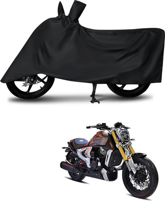 DeepShakshi AUTOMOTIVE Waterproof Two Wheeler Cover for TVS(Zeppelin, Black)