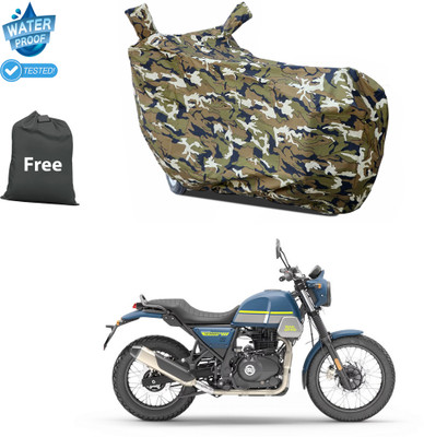 GOSHIV-car and bike accessories Waterproof Two Wheeler Cover for Royal Enfield(Yellow)