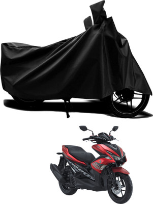 KEDIT Two Wheeler Cover for Yamaha(Aerox 155 Maxi, Black)