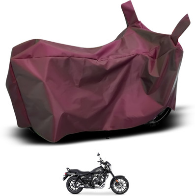 GOSHIV-car and bike accessories Waterproof Two Wheeler Cover for Bajaj(Avenger 160 Street, Maroon)