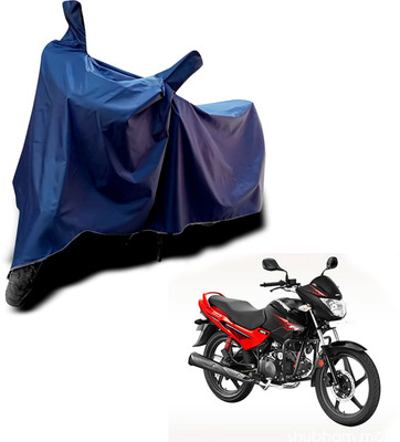 KEDIT Two Wheeler Cover for Hero(Glamour i3s BS6, Blue)