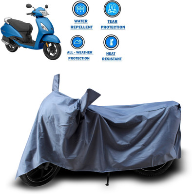 CODOKI Waterproof Two Wheeler Cover for TVS(Jupiter classic, Grey)