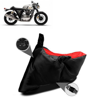 CODOKI Waterproof Two Wheeler Cover for Royal Enfield(Continental GT 650, Red)