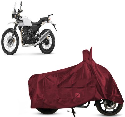 EGAL Waterproof Two Wheeler Cover for Royal Enfield(Himalayan, Maroon)