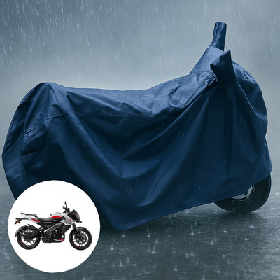 PAGORA Waterproof Two Wheeler Cover for Bajaj(Pulsar 200, Blue, Blue)