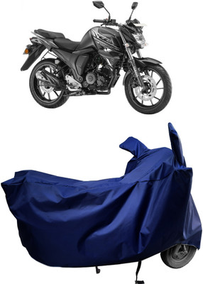 Amexride Two Wheeler Cover for Yamaha(FZ S FI (V 2.0) BS6, Blue)