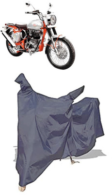 Amexride Two Wheeler Cover for Royal Enfield(Bullet Trials 350, Grey)