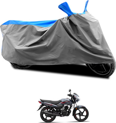 GOSHIV-car and bike accessories Waterproof Two Wheeler Cover for TVS(Sport, Grey, Blue)