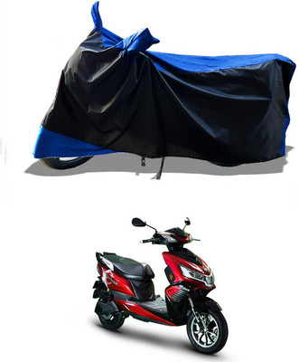 AESTRYD Two Wheeler Cover for Okinawa(i-Praise, Blue)