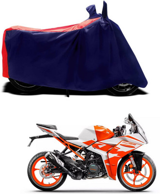 PAGORA Waterproof Two Wheeler Cover for KTM(RC 125 BS6, Red)