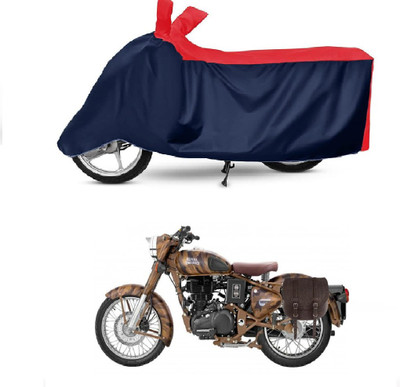 Nanit Waterproof Two Wheeler Cover for Royal Enfield(Bullet, Red, Blue)