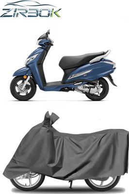 ZIRBOK Waterproof Two Wheeler Cover for Honda(Activa 125, Grey)