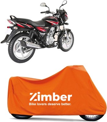 AutoRash Two Wheeler Cover for Bajaj(Discover 125 DTS-i, Orange)