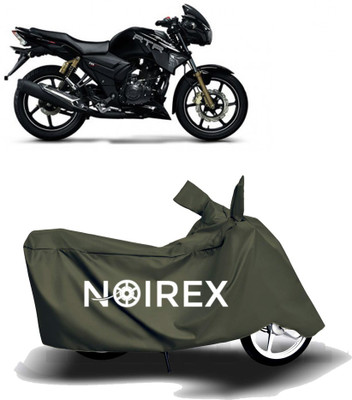 NOIREX Two Wheeler Cover for TVS(Apache RTR 180, Green)