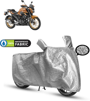 CODOKI Waterproof Two Wheeler Cover for Yamaha(FZ-S, Silver)