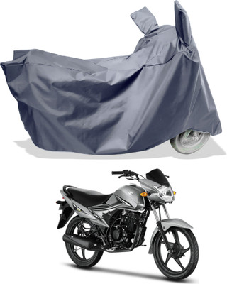 Amexride Two Wheeler Cover for Suzuki(Hayate EP, Grey)