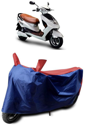 KEDIT Two Wheeler Cover for Okinawa(Raise, Red, Blue)