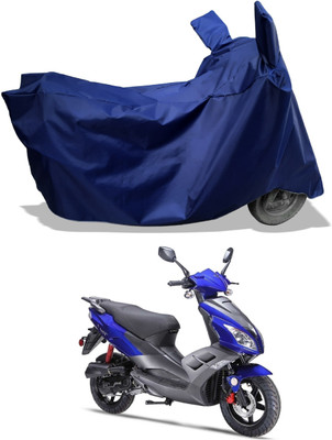 Amexride Two Wheeler Cover for Bajaj(V 150, Blue)