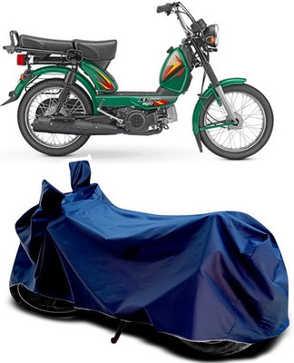 KEDIT Two Wheeler Cover for TVS(XL 100 Heavy Duty, Blue)