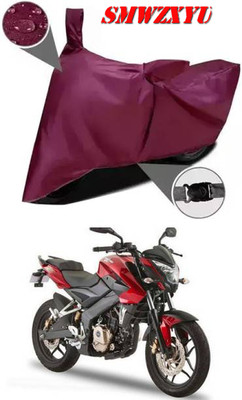 smwzxyu Waterproof Two Wheeler Cover for Bajaj(Pulsar 180 BS6, Maroon)
