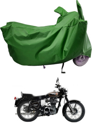 Amexride Two Wheeler Cover for Royal Enfield(Standard 350, Maroon)