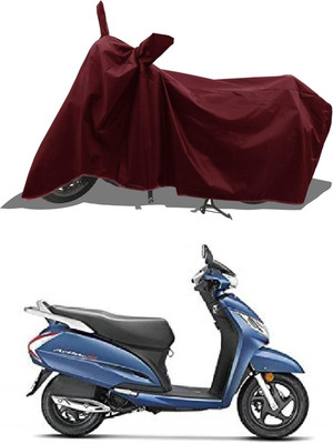 KEDIT Two Wheeler Cover for Honda(Activa 5G, Maroon)