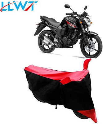 DeepShakshi AUTOMOTIVE Waterproof Two Wheeler Cover for Yamaha(FZ16, Black, Red)