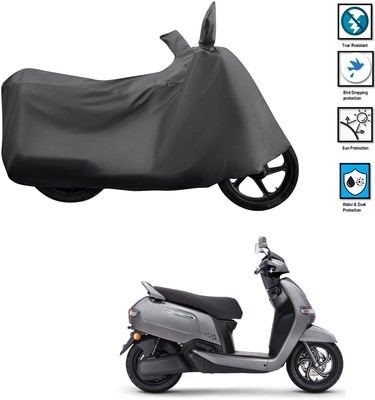 CODOKI Waterproof Two Wheeler Cover for TVS(iQube Electric, Grey)