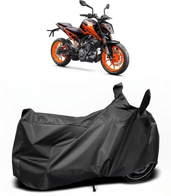 KEDIT Two Wheeler Cover for KTM(250 Duke, Black)