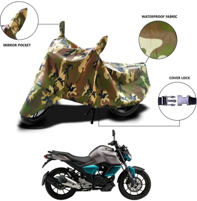 THE REAL ARV Waterproof Two Wheeler Cover for Yamaha(MT 15, Green)