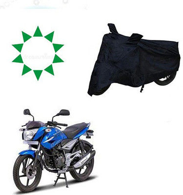 DeepShakshi AUTOMOTIVE Waterproof Two Wheeler Cover for Bajaj(XCD 125cc, Black)