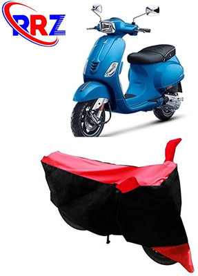 RRZ Waterproof Two Wheeler Cover for Vespa(Vespa SXL, Black, Red)