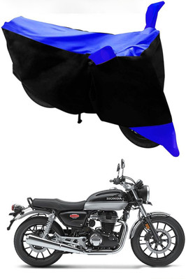 MMSSTAR Waterproof Two Wheeler Cover for Honda(Hness CB350, Blue, Black)