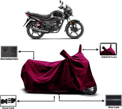 KEDIT Two Wheeler Cover for Honda(Livo, Maroon)