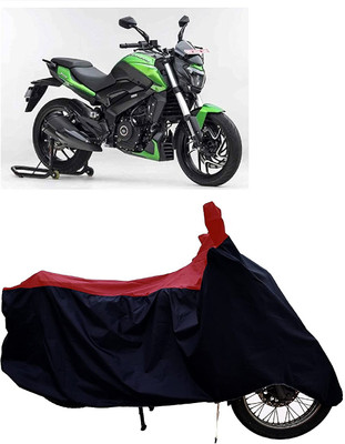 KEDIT Two Wheeler Cover for Bajaj(Dominar 400, Red, Black)