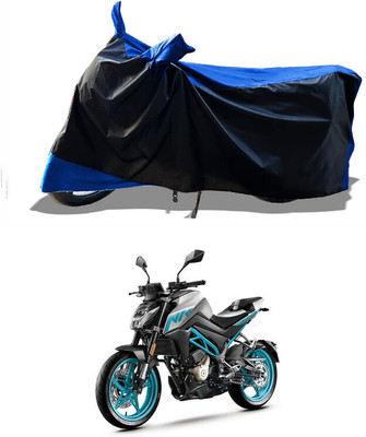 DeepShakshi AUTOMOTIVE Two Wheeler Cover for CFMoto(650 NK BS6, Blue)
