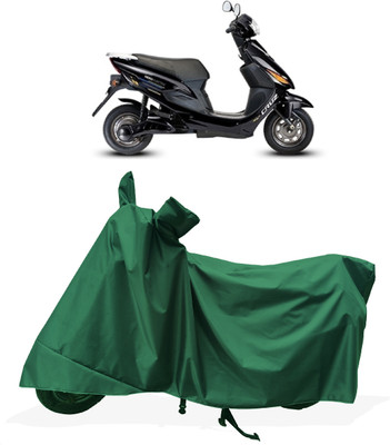 Tricway Two Wheeler Cover for Hero Electric(Electric Cruz, Green)
