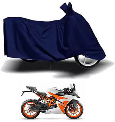 RONISH Waterproof Two Wheeler Cover for KTM(RC 200, Blue)