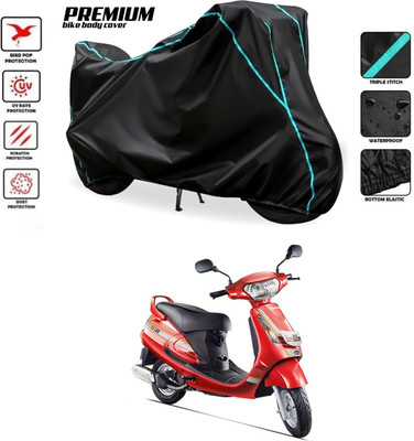 GOSHIV-car and bike accessories Waterproof Two Wheeler Cover for Mahindra(Duro DZ, Black)
