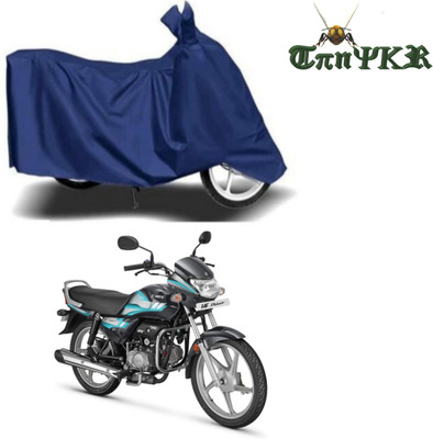 TPNYKR Waterproof Two Wheeler Cover for Hero(HF Deluxe, Blue)
