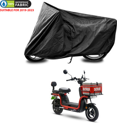 PAGORA Waterproof Two Wheeler Cover for Okinawa(Black)