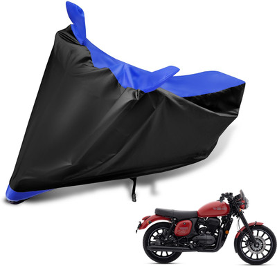 Euro Care Waterproof Two Wheeler Cover for JAWA(42, Blue)