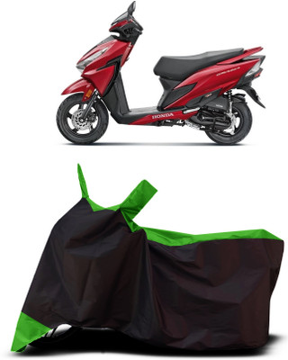 VESMEI Two Wheeler Cover for Honda(Grazia BS6, Green)