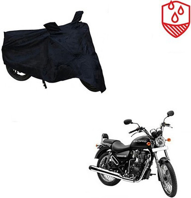 Mdstar Waterproof Two Wheeler Cover for Royal Enfield(Thunderbird 350, Black)