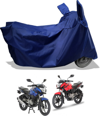 Amexride Two Wheeler Cover for Bajaj(Pulsar 135 LS DTS-i, Blue)