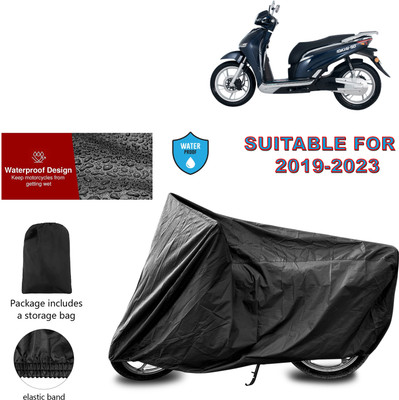 GOSHIV-car and bike accessories Waterproof Two Wheeler Cover for Okinawa(Black)