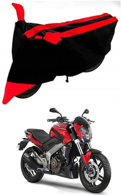 AutoGalaxy Waterproof Two Wheeler Cover for Bajaj(Pulsar 250, Red, Black)
